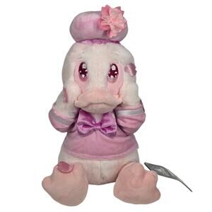 DISNEY STORE SAKURA DONALD DUCK CHERRY BLOSSOM PLUSH 14" 2026 JAPAN EXCLUSIVE